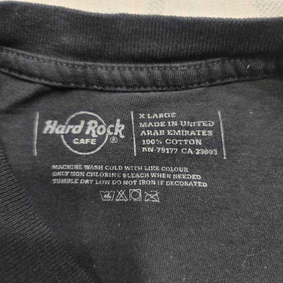 Hard Rock Cafe Rome Black Men's T-Shirt XL - Picture 4 of 5
